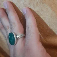 انگشتر نقره کار دست