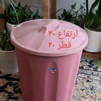 سطل پدالی و سطل بزرگ حیاط|لوازم نظافت|اصفهان, طامه|دیوار