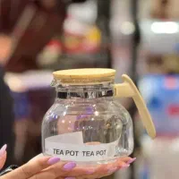 کتری استیل و قوری پیرکس|قوری، کتری، قهوه‌ساز دستی|تهران, بلورسازی|دیوار