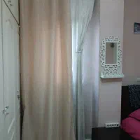 پرده پانچ صورتی ۲عدد