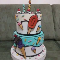 ماکت کیک تولد