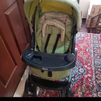 کالسکه گراکو سبز رنگ|کالسکه و لوازم جانبی|تهران, فیروزآبادی|دیوار
