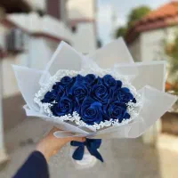 گل های روبانی زیبا|گل مصنوعی|بروجرد, |دیوار