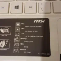 MSI laptop|رایانه همراه|شاهرود, |دیوار