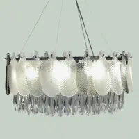 لوستر السا ۱۰ شعله فوق العاده شیک و مدرن