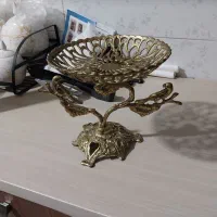 شیرینی خوری برنز میوه خوری برنز مفت معاوضه با نقره