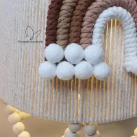 آباژور و لوستر مکرومه|صنایع دستی و سایر لوازم تزئینی|مشهد, شهید رضوی|دیوار