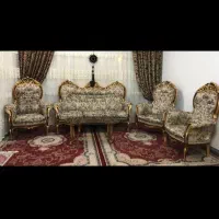 مبل 9 نفره سلطنتی محکم و تمییز