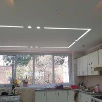 طراحی و اجرای کناف لاینر و لاین نوری|خدمات پیشه و مهارت|اراک, |دیوار