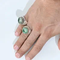 فروش کلی و جزئی انگشتر نقره دستساز به قیمت ساچمه|جواهرات|اهواز, نادری|دیوار