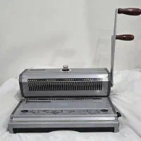 دستگاه صحافی پانچ فنری دوبل سوپر باند سیمی