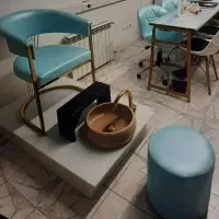 استیج پدیکور، تخت تتو ماساژ، میز ناخن،صندلی
