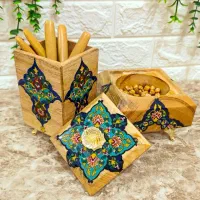 جاقاشقی/ قاشق اجیل خوری/نمک پاش چوبی