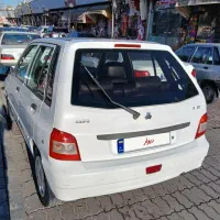 پراید ۱۱۱ سفید ۹۶ بی رنگ