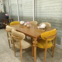 ست ۴ نفره مدل نوبل|میز و صندلی غذاخوری|سنندج, |دیوار