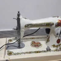 چرخ خیاطی برقی آنتیک dragon fly در حد