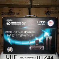 میکروفن بیسیم بی سیم مکس فرکانس UHF مدل UTZ44|سیستم صوتی خانگی|تهران, ایران|دیوار