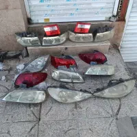 تعدادی‌ایربگ ترکیده،چراغ‌جلو،عقب استوک،سپر،کاپوت