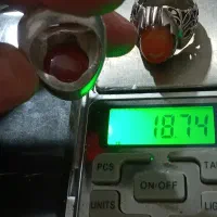 انگشتر نقره عقیق اصل یمن