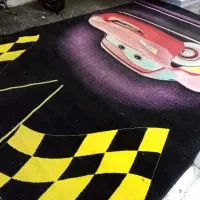 قالی|فرش|شیراز, زرهی|دیوار