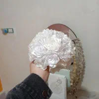 گل رز روبانی در هر رنگ و مدل که بخواین|گل مصنوعی|رشت, حمیدیان|دیوار