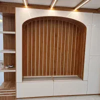 کابینت، کمددیواری ،دکور،کتابخانه|خدمات پیشه و مهارت|قم, قلعه کامکار|دیوار