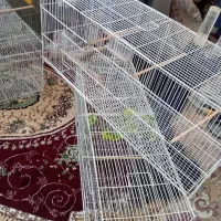 قفس پرون پران  سفید در حد نو|لوازم جانبی حیوانات|اهواز, پردیس|دیوار