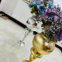 گل و گلدان شیشه ای|گل مصنوعی|تهران, جی|دیوار