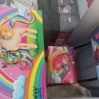 میز تحریر با طرح اسب تک شاخ در حد نو