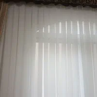 دو تا پرده پذیرایی یا اتاق خواب حریر شاین|پرده، رانر، رومیزی|تهران, خانی آباد نو شمالی|دیوار