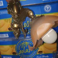 لوستر سیاه قلم طرح ماهی