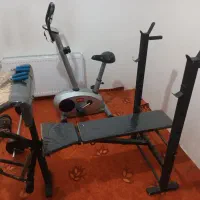 وسایل بدنسازی/ میز بدنسازی/دوچرخه ثابت/ دمبل/هالتر|تجهیزات ورزشی|بهارستان, |دیوار