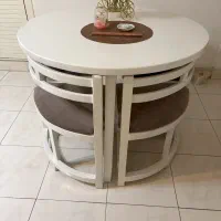میز ناهارخوری ۴ نفره کمجا (فروش فوری)