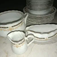 سرویس چینی قدیمی|ظروف سرو و پذیرایی|تهران, فردوسی|دیوار