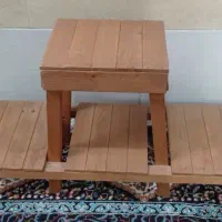 پایه گل چوبی جنس عالی