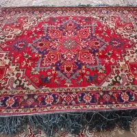 فرش قالیچه پشمی طرح هریس تاجری تبریز نو|فرش|قم, تعویض پلاک|دیوار