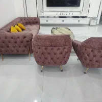 مبل( نیم ست)|مبلمان خانگی و میز عسلی|بندر امام خمینی, |دیوار