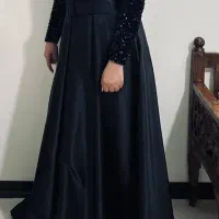 لباس مجلسی بلند مشکی