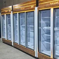 فریزر ۲در بدون برفک ایستاده ویترینی نوفراست