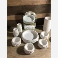 گلدان و هفت سین سنگ مصنوعی|صنایع دستی و سایر لوازم تزئینی|طرقبه, |دیوار