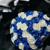 دسته گل شاین دار و ساده