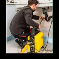 لوله بازکنی تخلیه چاه منصف در محل وحوم