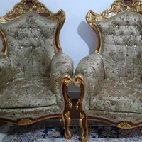 مبل سلطنتی 9نفره|مبلمان خانگی و میز عسلی|شاهرود (اردبیل), |دیوار