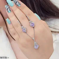 نیم ست نقره حس آرامش نقره۹۲۵-۸۴ هدیه زیبا اصیل