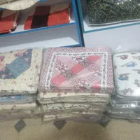 فروش عمده وتکی روبالشتی و روتختی یک نفره و دونفره|رختخواب، بالش، پتو|کرمان, |دیوار