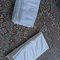 پارچه پرده تور حریر گل دار