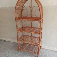 جا کفشی قفسه حصیربافی