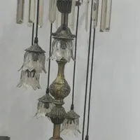 آباژور لاله واژگون و ساعت ایستاده|چراغ خواب و آباژور|بوشهر, |دیوار