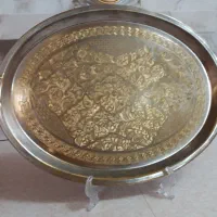 سینی قلمکاری روسی انتیک