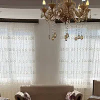 دو تا پرده برای دو تا پنجره ۱۶۰ در حد نو و تمیز